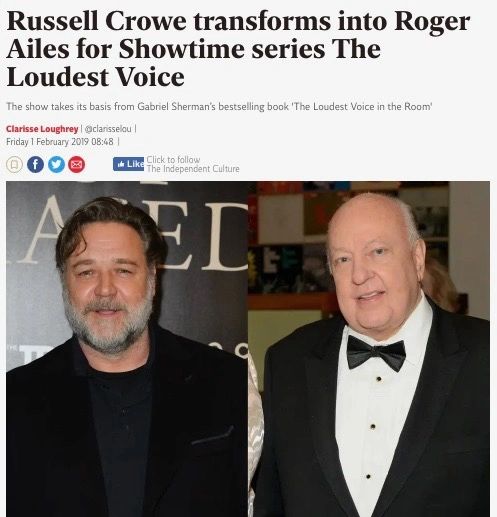 Co-Starring in The Loudest Voice In The Room